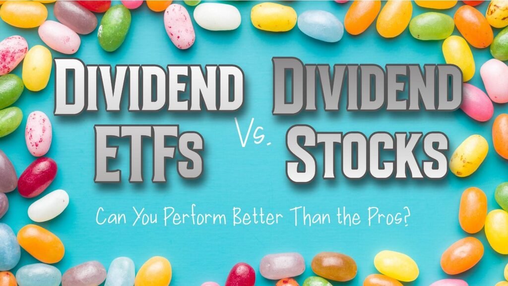 dividend stocks vs dividend etfs comparison chart Dividend investing Canada 2025 comparison