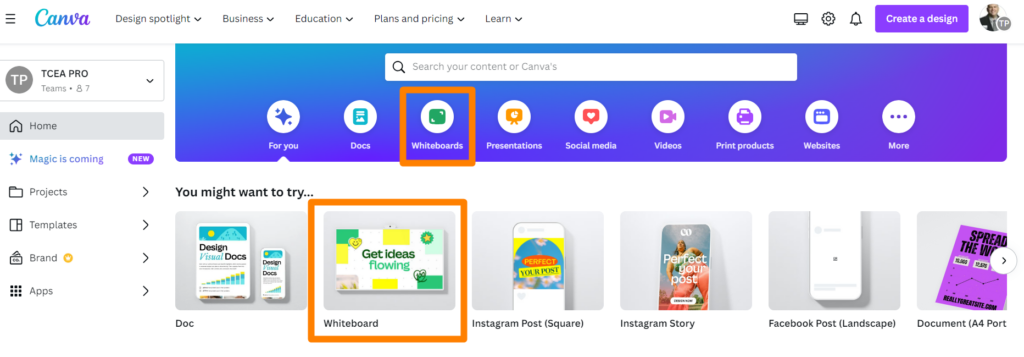 Using Canva as an online tool to make money in Canada
