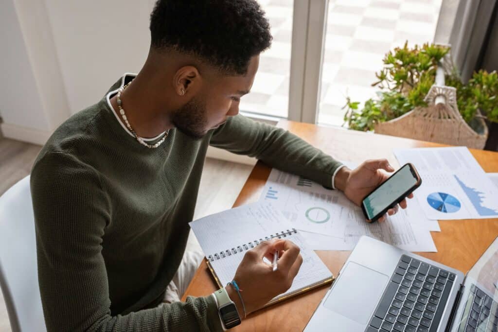 net worth tracking dashboard example for Canadians