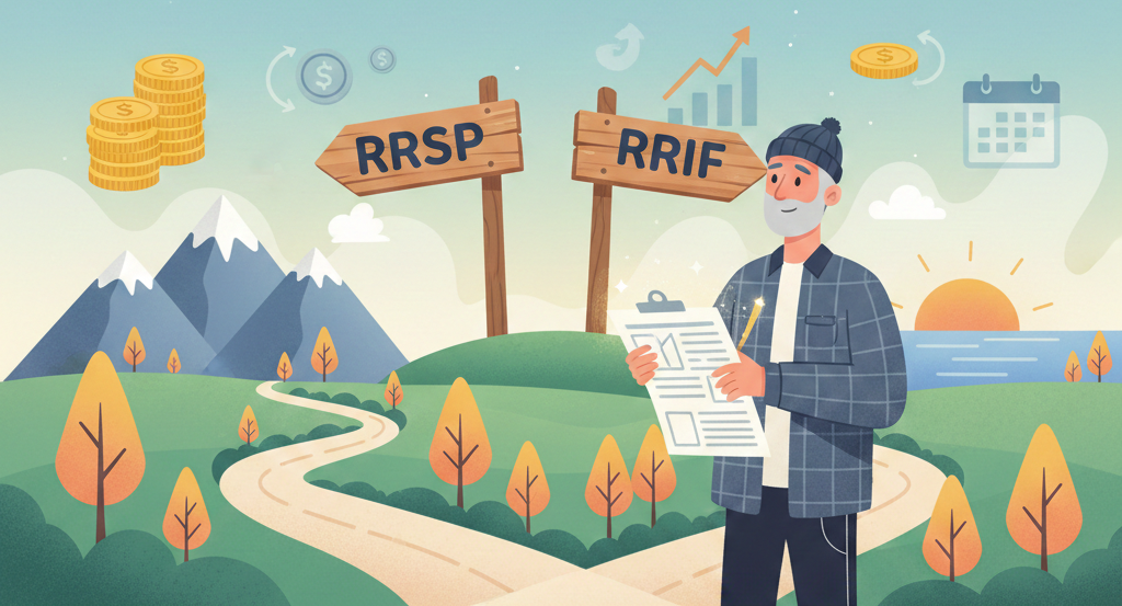 RRSP conversion to RRIF retirement income strategy Canada