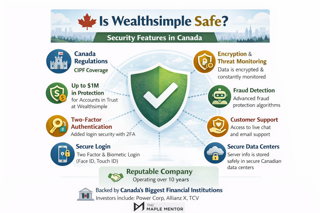 wealthsimple security features infographic is wealthsimple safe security features canada