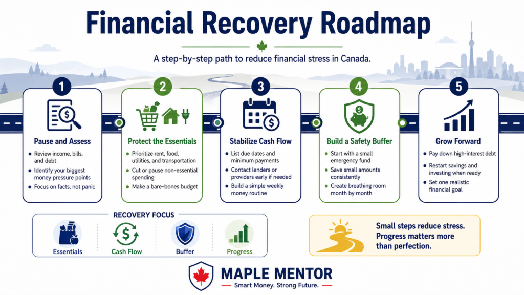 Financial Recovery Roadmap financial stress Canada recovery roadmap