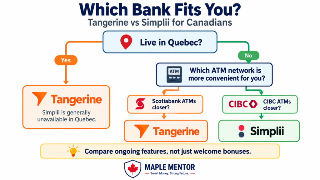 Tangerine vs Simplii which online bank is better Canada