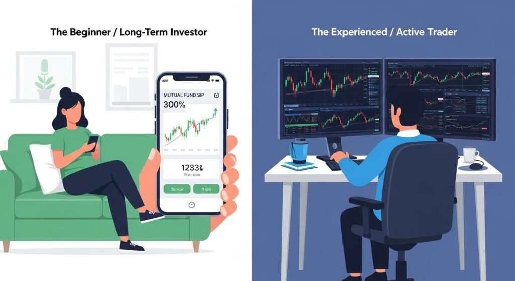 beginner investor vs active trader Questrade vs Interactive Brokers Canada for beginner investors and active traders